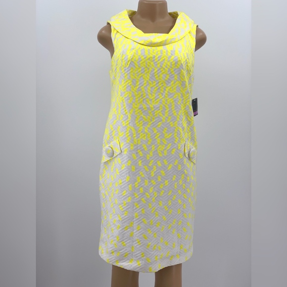 NWT Just Taylor 60s Style Ombre Shift Dress - Picture 4 of 8